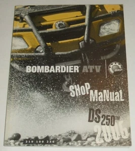Bombardier 2006 Ds250 Service Manual Ds 250 Atv Quad - Foto 1 di 5