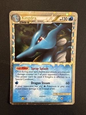 Kingdra (Prime) 85/95 Unleashed Holo Pokemon Lp - Nm - Image 1 of 2