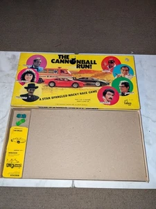 The Cannonball Run! A Star-Spangled Wacky Race 1981 Cadaco Game Parts Only - Picture 1 of 10