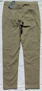 Neu mit Etikett $ 69 Silver Jeans Ashton gerade beige Chinohose für Herren Größe 34 x 31 Etikett 32 - Bild 1 von 7
