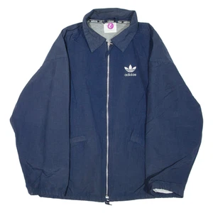 ADIDAS Mens Jacket Blue L - Picture 1 of 6