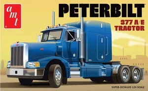 AMT 1:24 Scale Classic Peterbilt 377 A/E Tractor Plastic Model Kit - AMT1337 - Picture 1 of 3