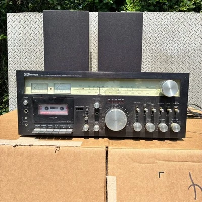 Receptor estéreo Emerson 5000R Cassette Deck de colección LEER LA DESCRIPCIÓN Foto 1 de 4