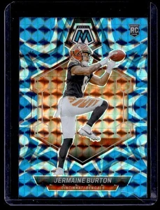 2024 Panini Mosaic #366 Jermaine Burton Mosaic Reactive Blue - Bild 1 von 2