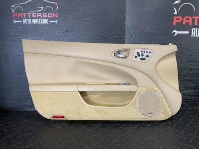 08-11 JAGUAR XK FRONT DRIVER LEFT INSIDE INTERIOR DOOR TRIM PANEL CARAMEL SEP - Image 1 of 4