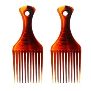 2pcs Hair Pick Comb, Men and Women Smooth Brush - Picture 1 of 6