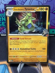 Team Rocket's Tyranitar 096/182 Sv10: Destined Rivals Holo - Bild 1 von 2