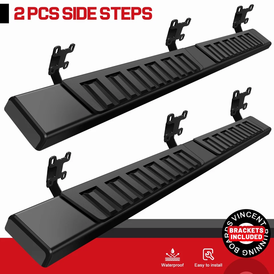 For 1999-2016 Ford F250 F350 Super Duty Crew Cab 6" Bar Side Step Running Board - Image 1 of 4