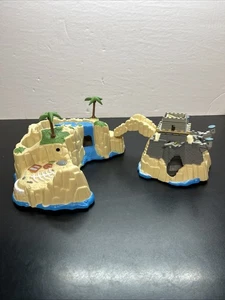 Micro Machines Esplorazione Tesoro Perduto Laguna Playset Isola del Teschio Vintage W17 - Foto 1 di 10