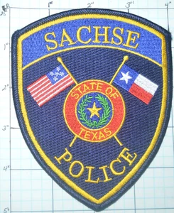 TEXAS, SACHSE POLICE DEPT PATCH - Picture 1 of 1