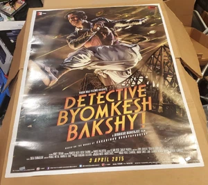 detective byomkesh bakshy movie poster 2 Sided ORIGINAL 27x40 - Picture 1 of 7