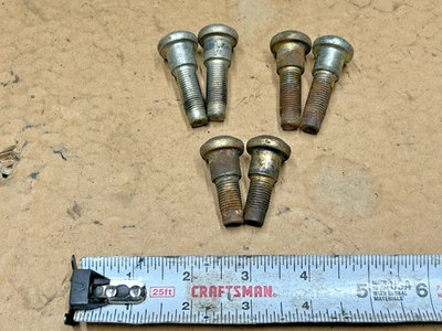 80-96 福特 F-150 F250 F350 OBS - 座椅火炬地板锚螺栓 - 批量 6 件 — 第 1/4 张图片