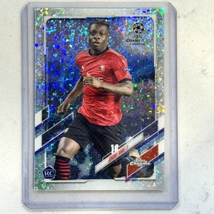 2020-21 Topps Chrome Jeremy Doku Speckle Refractor Rookie RC #2 Sp - Bild 1 von 2