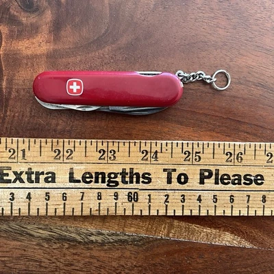 Vintage Wenger Handyman 85mm Swiss Army Knife Delemont Switzerland - Image 1 of 2