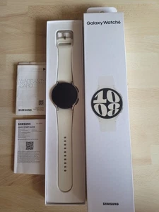 Samsung Galaxy Watch 6 Smartwatch 40mm LTE Fähig weiß neu - Bild 1 von 4