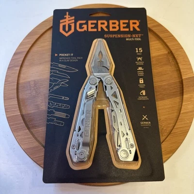 New Gerber Suspension-NXT 15-in-1 Multi-Tool,Pliers Wire Cutter Scissor Flathead - Image 1 of 2