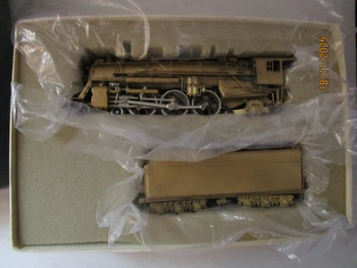 PFM, HO, C&NW E-2, Brass 4-6-2 Loco & Tender, OB. - Image 1 of 4