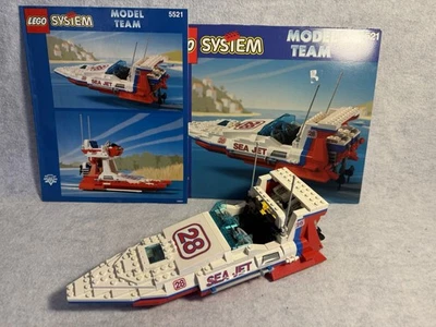 LEGO Model Team: Sea Jet #5521 w/Instructions & Box Cover Flap - Image 1 of 4