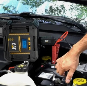 CAT -1750 Amp- Digital Jump Starter, Rechargeable 4 in 1 Compressor+ USB Port. - Picture 1 of 8