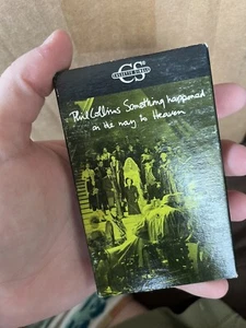 Phil Collins- Something Happened On The Way To Heaven (1990 Cassette Tape Single - Picture 1 of 3