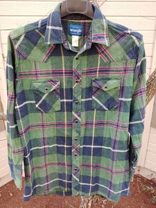 camisa flanela wrangler
