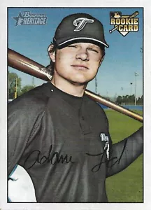 2007 - Bowman - Heritage - Adam Lind - Tarjeta de novato - Var (firma en el frente) - Imagen 1 de 4