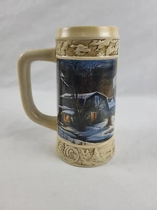 1996 Miller Beer Brewing Terry Redlin DUCKS UNLIMITED Sharing Season Stein Mug - Picture 1 of 8