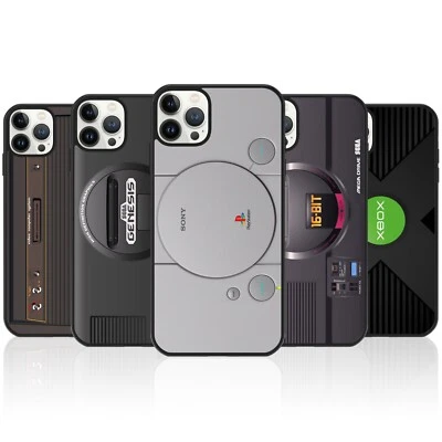 Retro Video Game Console TPU Rubber Phone Case for iPhone Gaming Gamer PS1 Gift - Image 1 of 4