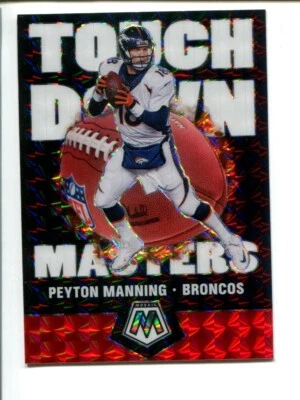 2020 Panini Mosaic Touchdown Masters Mosaic Prizm #TM10 - Peyton Manning 🏈 HOF - Image 1 of 2