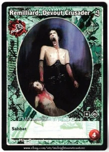 Remilliard, Devout Crusader Toreador Antitribu The Sabbat V:TES VTES Vampire CCG - Picture 1 of 1