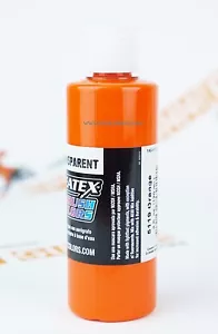 Createx Airbrush Colors 5119 Transparent Orange 4oz. water-based paint  - Picture 1 of 2
