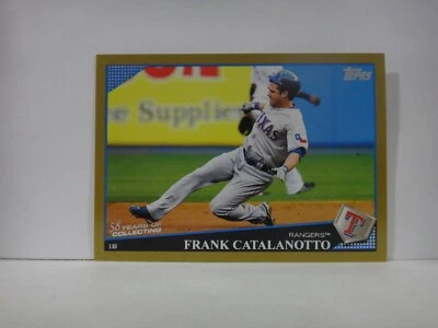 2009 (RANGERS) Topps Gold Border #178 Frank Catalanotto /2009 - Image 1 of 2