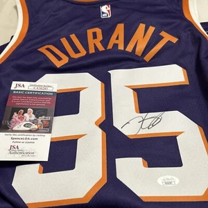 Kevin Durant Phoenix Suns Autographed Nike 2023-24 Icon Edition Jersey JSA COA - Picture 1 of 2