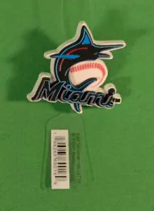 New Original Jibbitz Crocs Charm: MLB Miami Marlins 1 piece - Picture 1 of 2