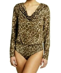 WAYF Solano Cowl Neck Long Sleeve Bodysuit Size M - Picture 1 of 6
