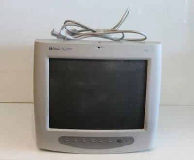 13.5" HP Hewlett Packard Pavilion M50 D5258A CRT Retro Gaming Computer Monitor - Image 1 of 4