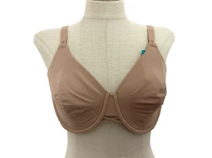 VANITY FAIR RADIENT Beige Underwire Smooth Back Lightweight Bra Sz 44DDD* - Picture 1 of 7