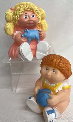 1983 Cabbage Patch 6 polegadas. Boneca cofrinho menino menina apalaches obras de arte Star Power - Imagem 1 de 4