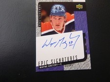 2000-01 Upper Deck NHL Legends EPIC Signatures Autograph Wayne Gretzky #WG  Mint