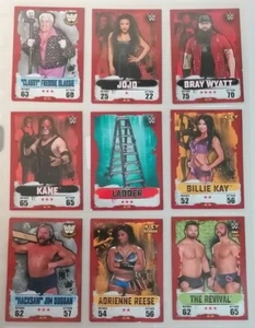 CCG - WWE WWF X9 Assorted Topps Slam Attax Trading Cards CCG Sheet (Lot 5) - Picture 1 of 2