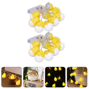 2pcs Easter String Lights Themed Party String Lights No Battery - Picture 1 of 12