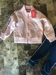 Kids Guess Outfit Size 2 Girl Toddler Pants Jacket Combo - Picture 1 of 9