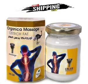 Lotus Massage Natural Ostrich Fat Ointment Knee Joints Bone Pain 145 g