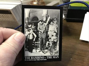 1992 MEGACARDS THE BABE RUTH COLLECTION THE BAMBINO - THE MAN CARD #139 - Picture 1 of 2