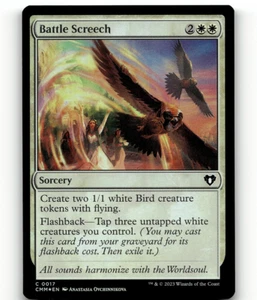 FOIL - MTG - Battle Screech #17 - Commander Masters - C - Picture 1 of 1