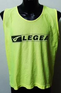 PETTORINA CASACCA FRATINO LEGEA CANOTTA ALLENAMENTO GIALLO FLUO ADULTO - Foto 1 di 1