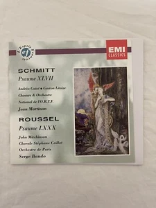 Franz Schmidt Albert Roussel Serge Baudo Psaume Mitchinson Classical Music CD - Picture 1 of 8