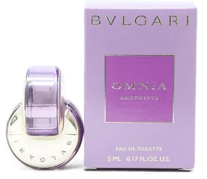 Omnia Amethyste by Bvlgari Eau De Toilette Miniature 0.17oz Spray New With Box - Picture 1 of 1