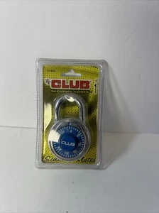Lucchetto Armadietto Scuola The Club Serie Sicurezza/Compagni di Scuola Nuovo Blu 1999 Nuovo con scatola - Foto 1 di 2