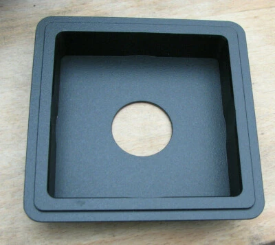 121mm square recessed 23mm lens board panel copal compur 0 34.6mm hole - Image 1 of 4
